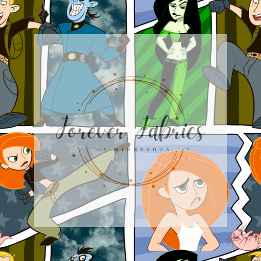 Kim Comic . . . . . (BH/ 23). | Preorder | Fabric By The Yard