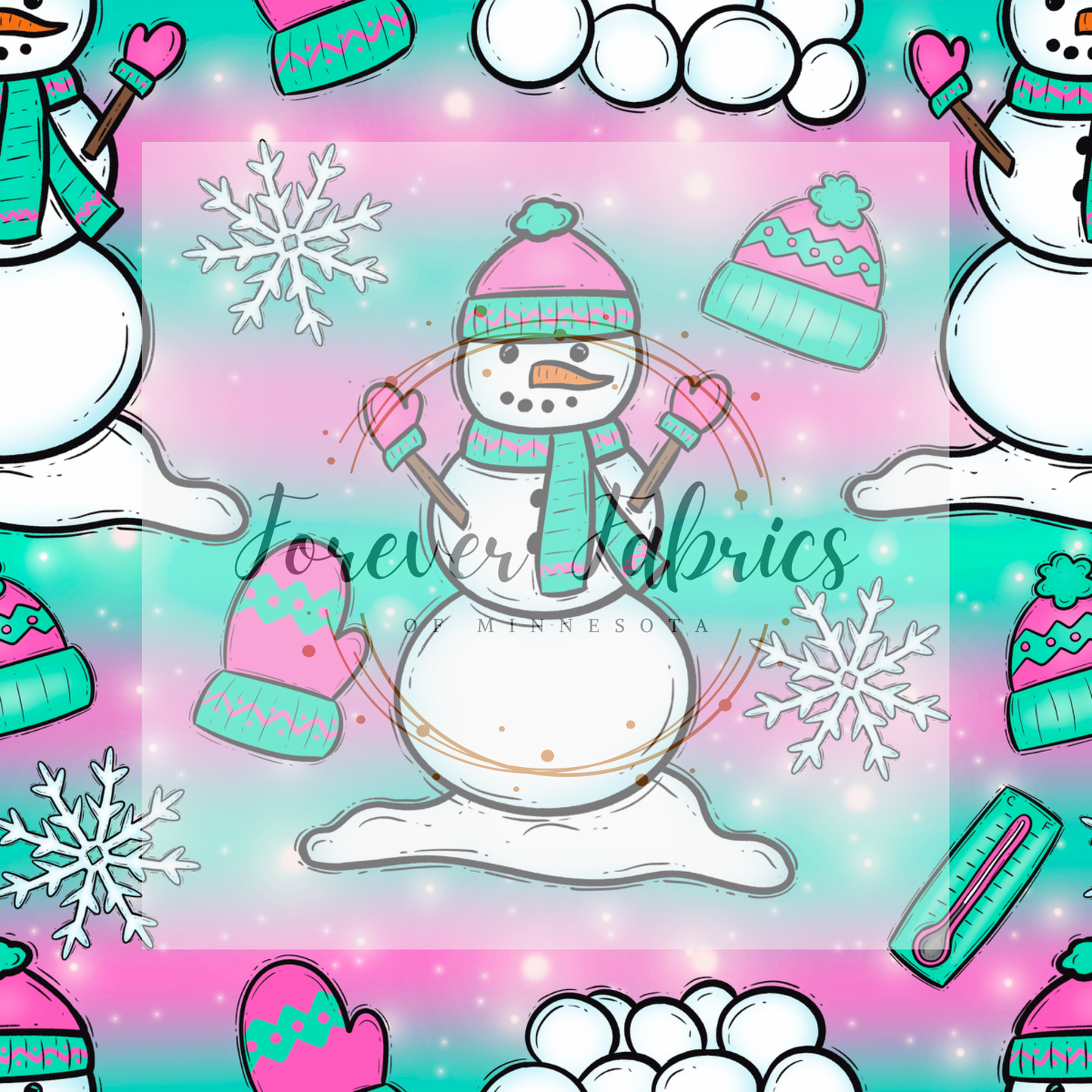 Snow Day . . . . . (BH/ 24)| Preorder | Fabric By The Yard