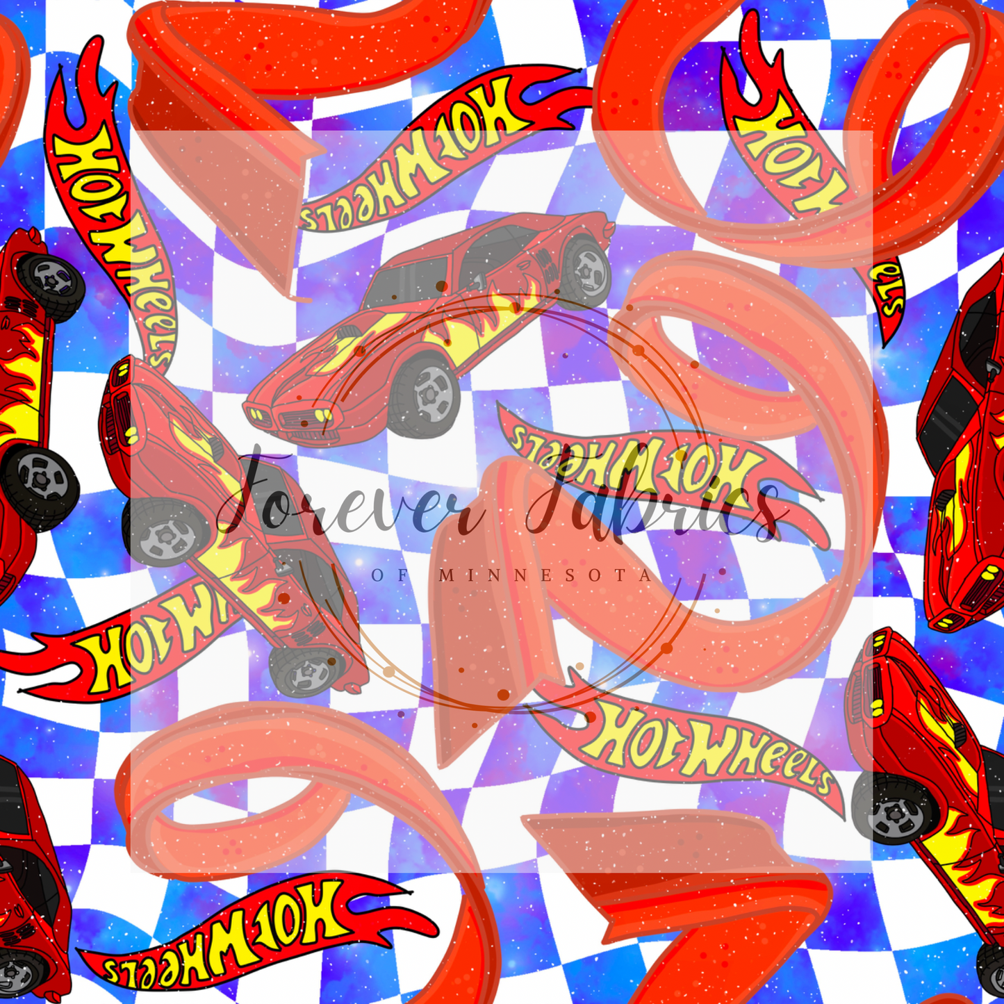 Hot Wheels Galaxy White . . . . (BH/ 24)| Preorder | Fabric By The Yard