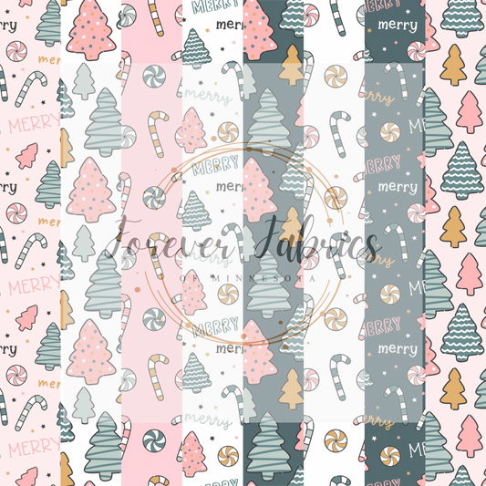 Vertical Christmas . . (BH/ 23). | Preorder | Fabric By The Yard