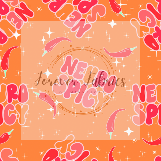 Neuro Spicy . . (BH/ 23) | Preorder | Fabric By The Yard