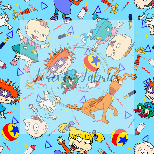 Rugrats . . (BH/ 22) | Preorder | Fabric By The Yard