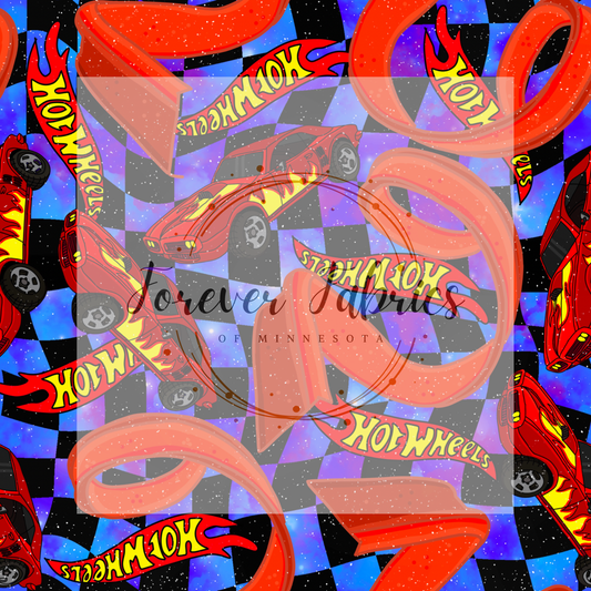 Hot Wheels Galaxy Check . . . . (BH/ 24)| Preorder | Fabric By The Yard