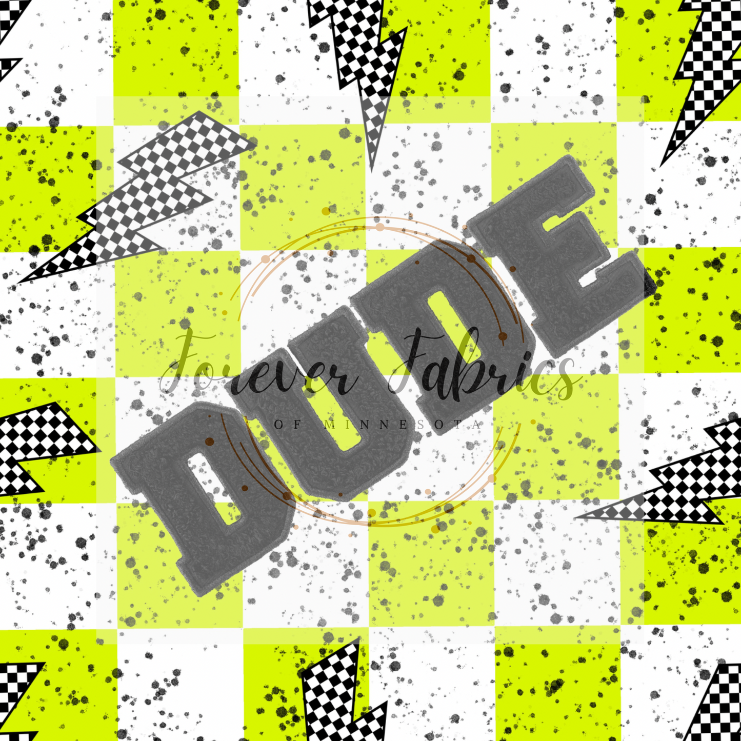 Dude Green . (BH/ 23) | Preorder | Fabric By The Yard