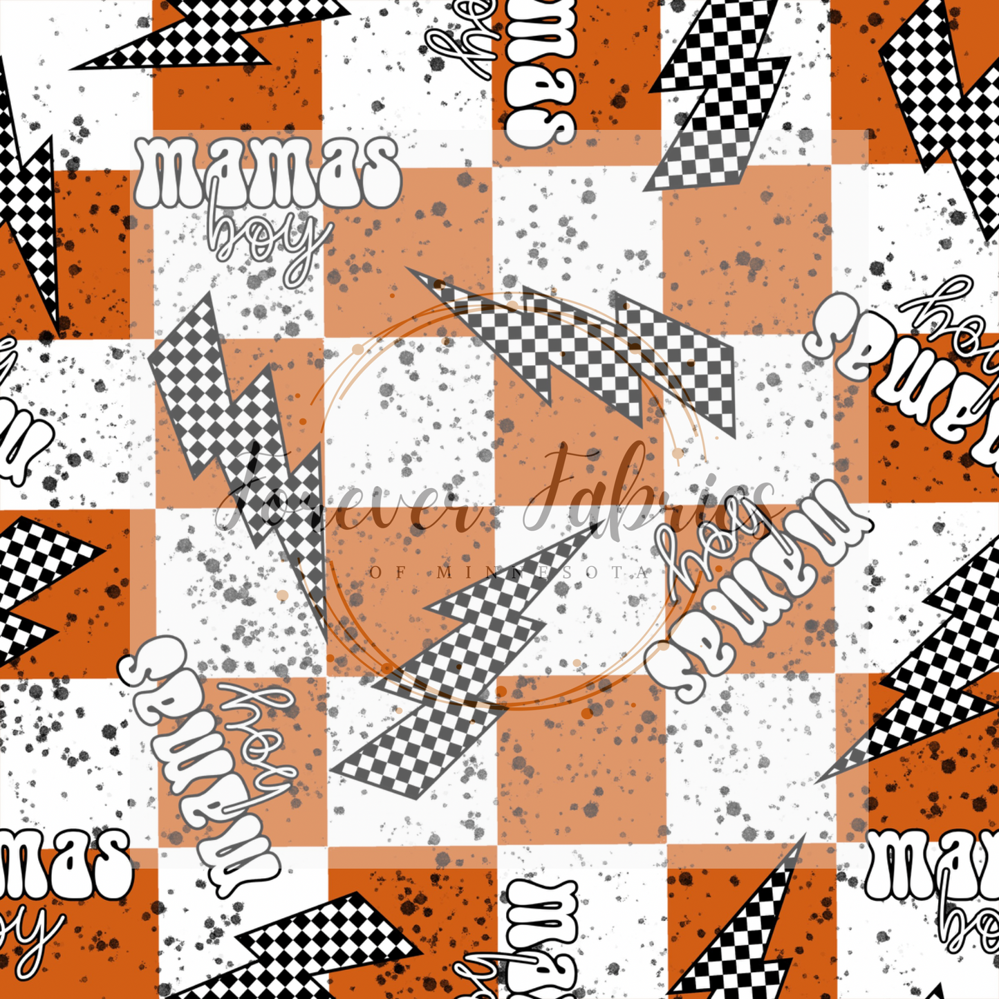 Mama’s Boy Rust . . (BH/ 23) | Preorder | Fabric By The Yard