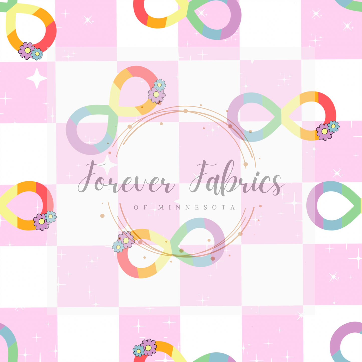 Neurodiversity Check . . (BH/ 23) | Preorder | Fabric By The Yard