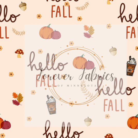 Hello Fall | Preorder | By The Yard