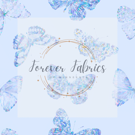 Holo Butterfly . . . (BH/ 23) | Preorder | Fabric By The Yard