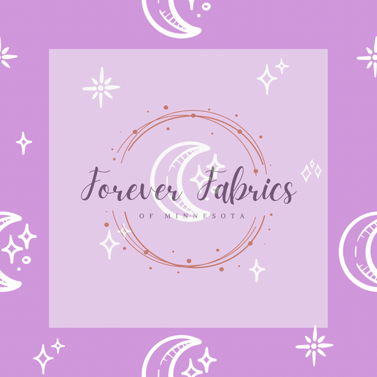 Moon Star Purple . . . . (BH/ 23). | Preorder | Fabric By The Yard