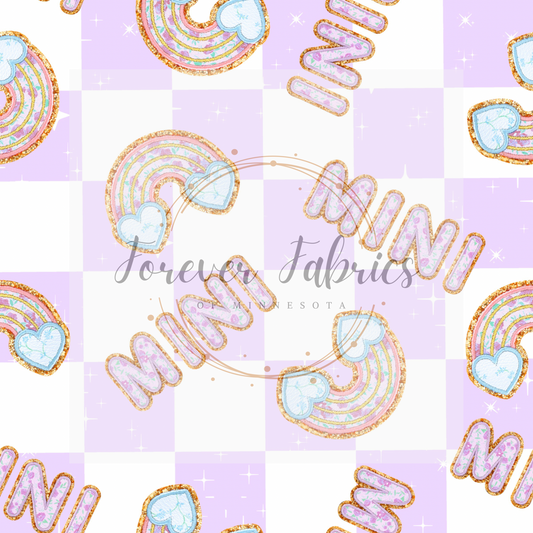 Mini Rainbow . . (BH/ 23) | Preorder | Fabric By The Yard