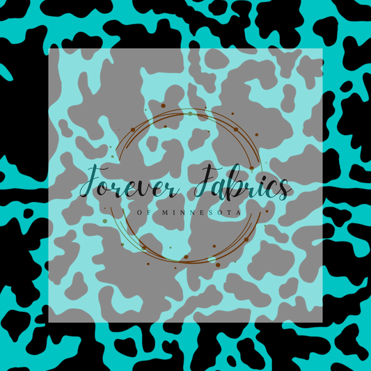 Turquoise Tortoise . . . (BH/ 23). | Preorder | Fabric By The Yard