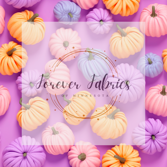 Pumpkin Purple . (BH/ 23). | Preorder | Fabric By The Yard