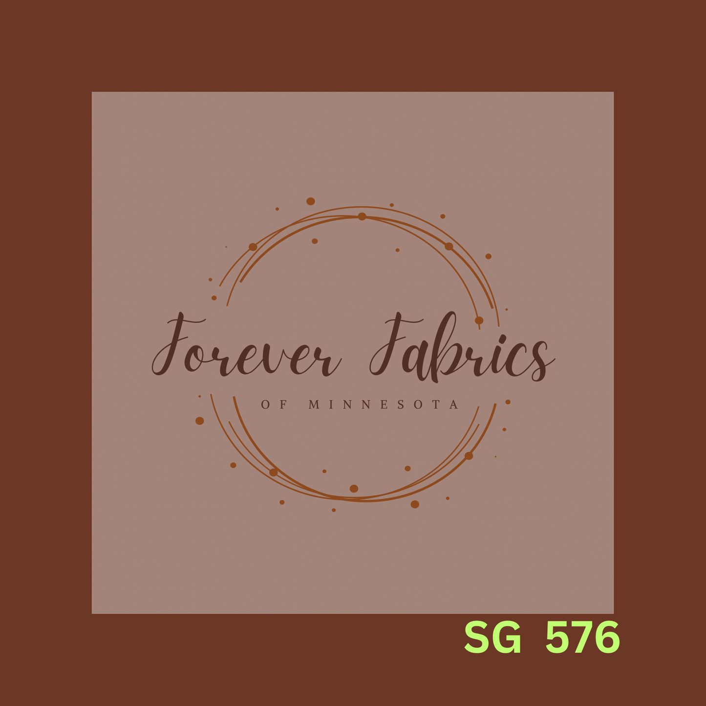 SG 576 | Preorder | Fabric By The Yard