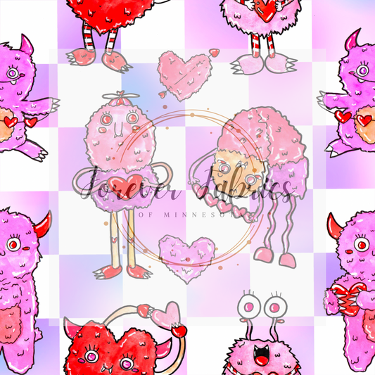 Pink Valentine . . . . . . . (BH/ 23). | Preorder | Fabric By The Yard