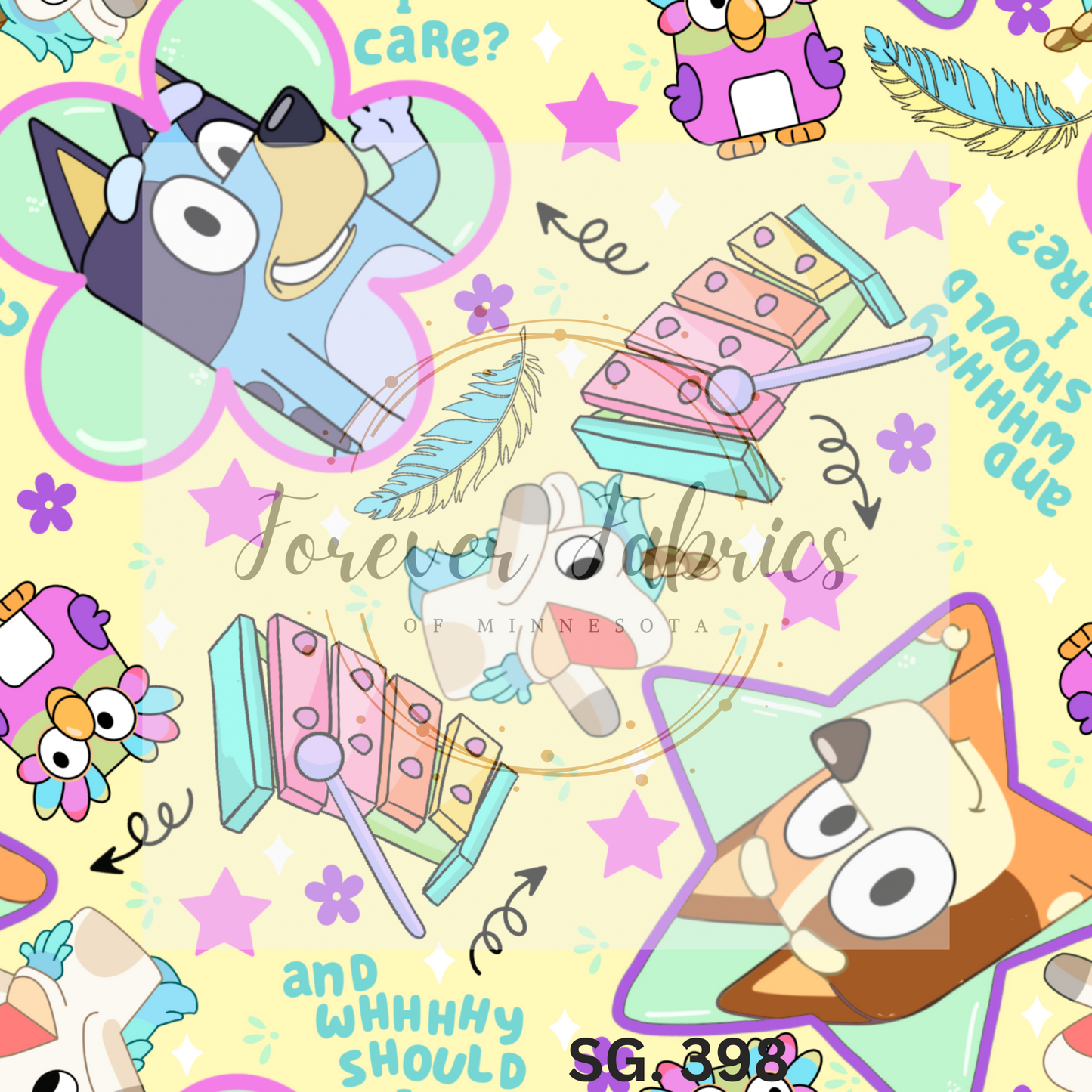 SG 398 | Preorder | Fabric By The Yard