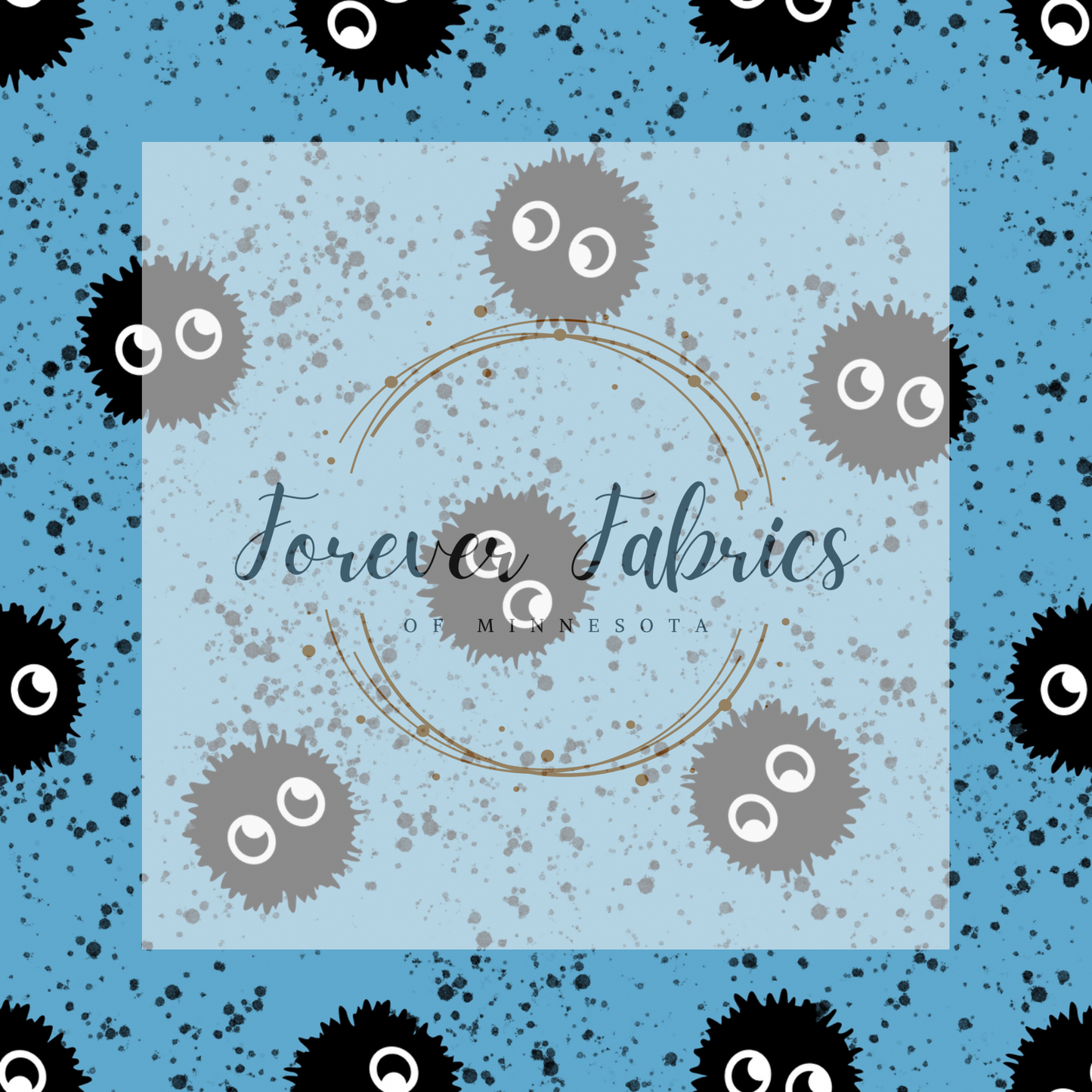 Spritz Blue . . (BH/ 23). | Preorder | Fabric By The Yard