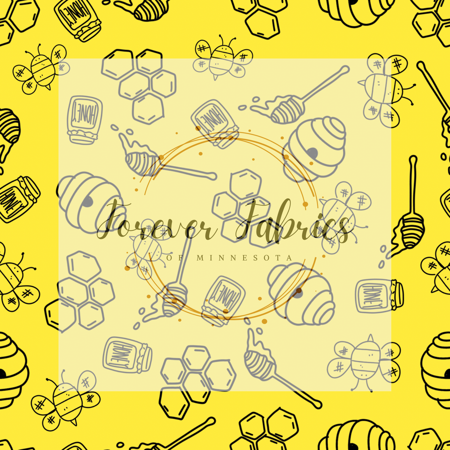 Bee . . . (BH/ 23). | Preorder | Fabric By The Yard