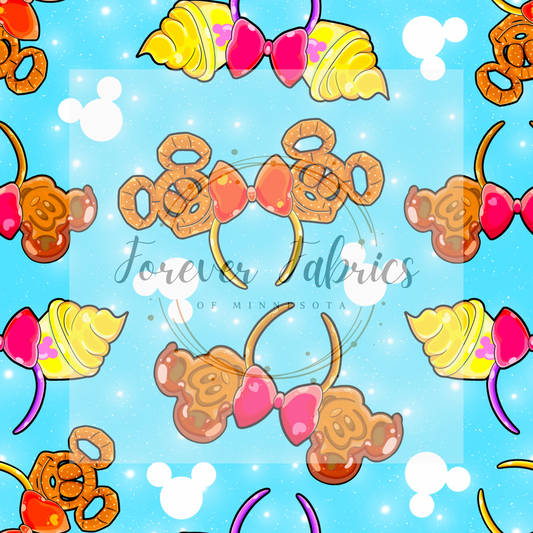 Snack Ears ( BH 4/24)| Preorder | Fabric By The Yard