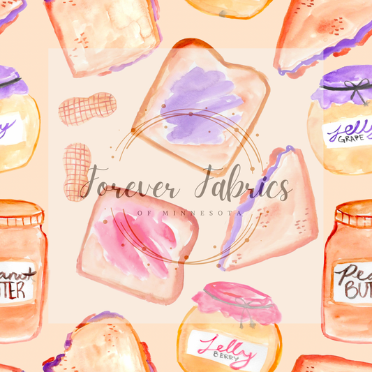 PBJ . . . . . . . (BH/ 23). | Preorder | Fabric By The Yard