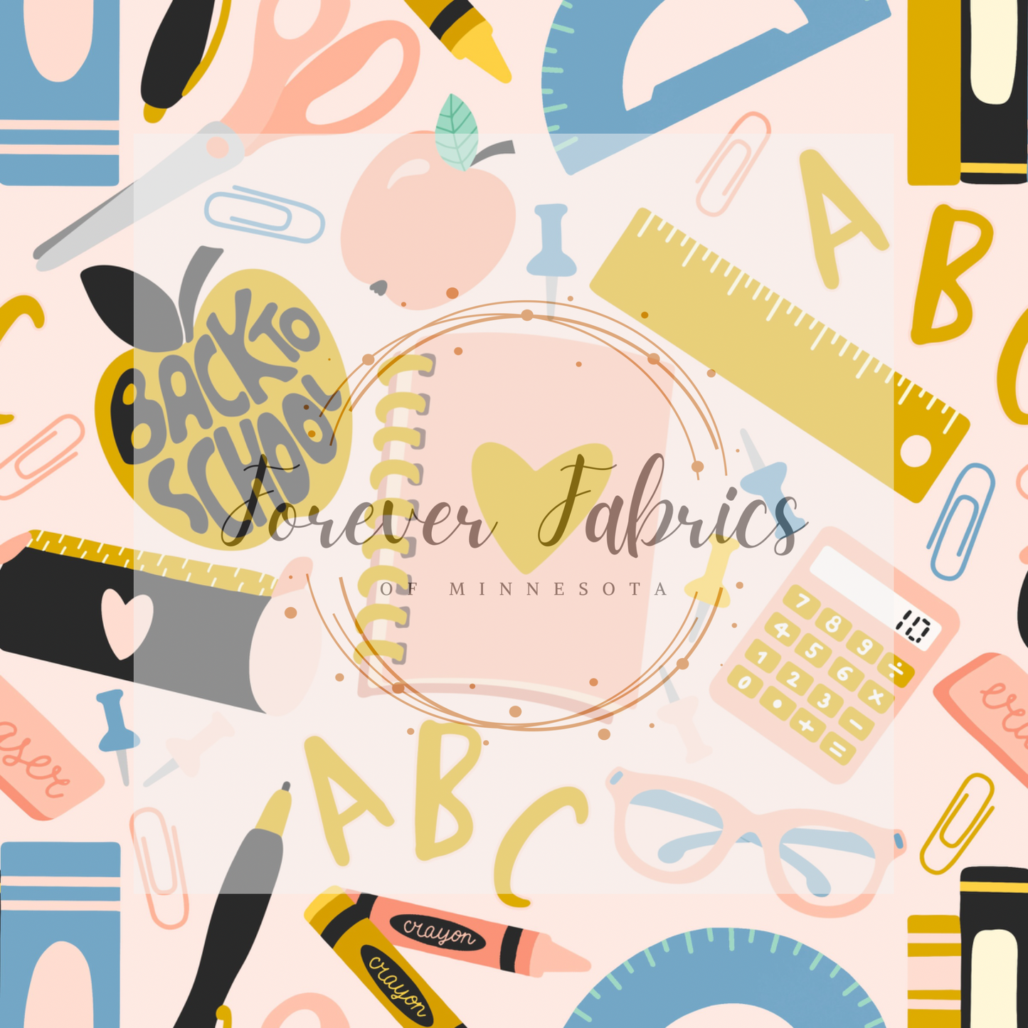 Back to School (BH/ 23) | Preorder | Fabric By The Yard