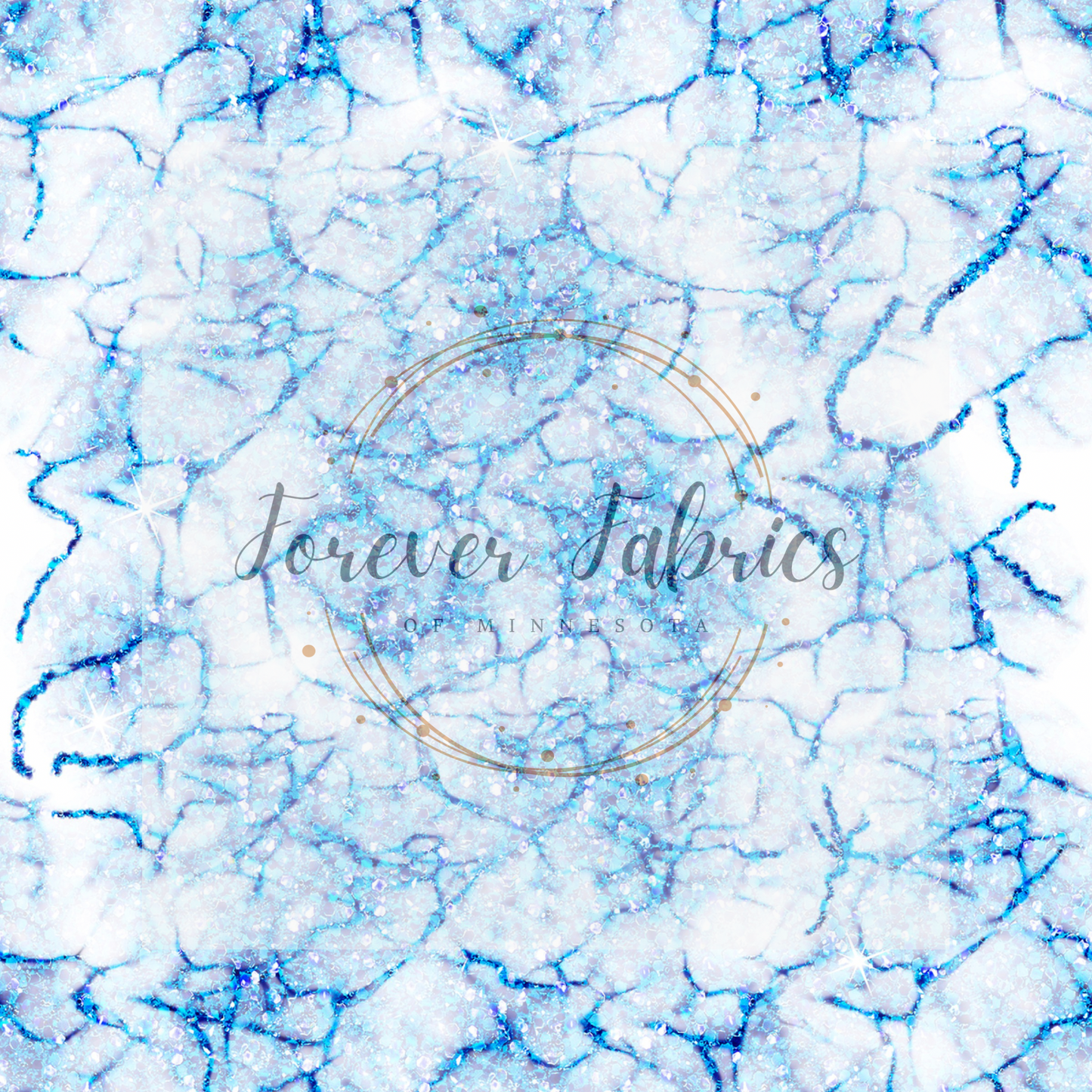 Mystic Blue Marble . . . (BH/ 23). | Preorder | Fabric By The Yard