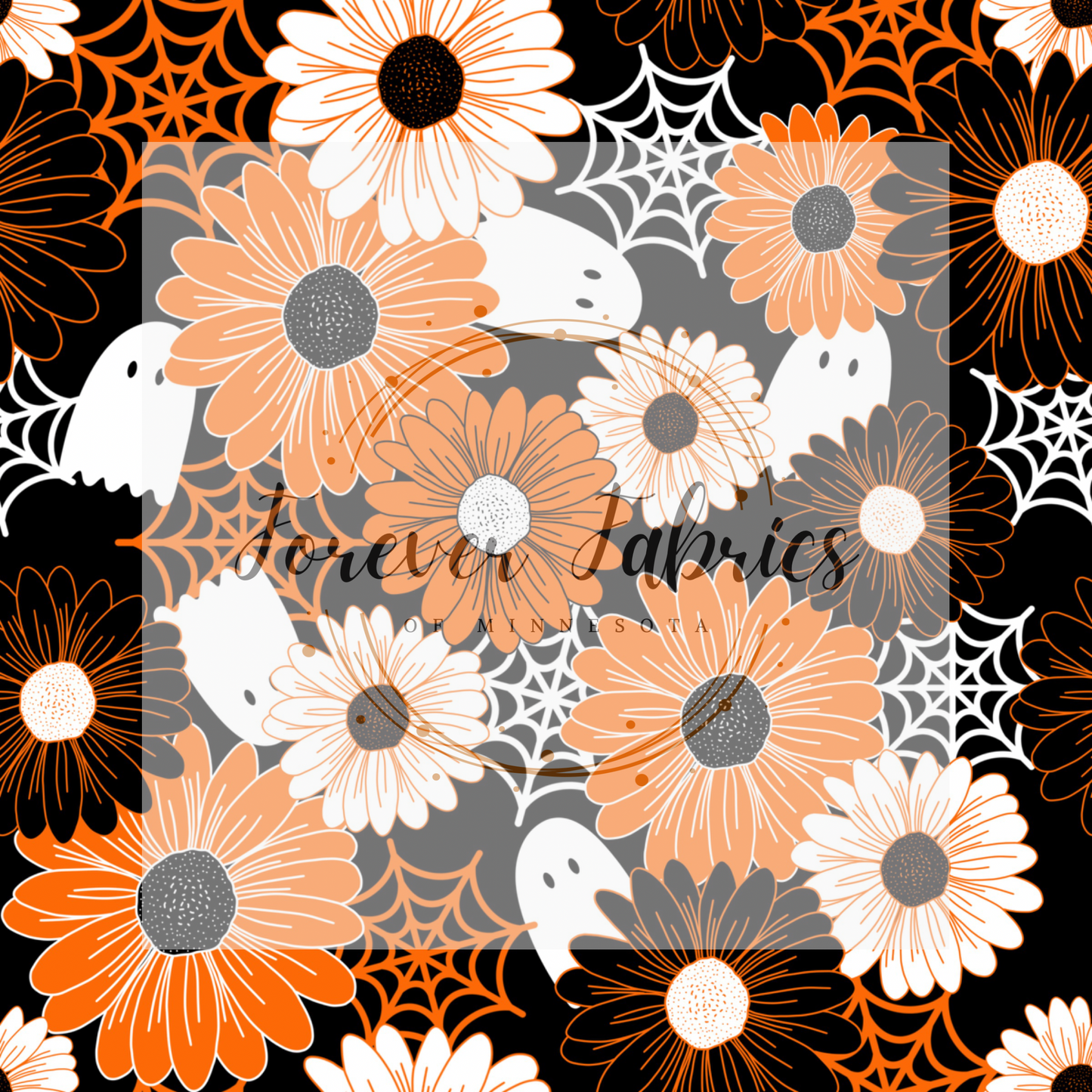 Halloween Floral | Preorder| By The Yard