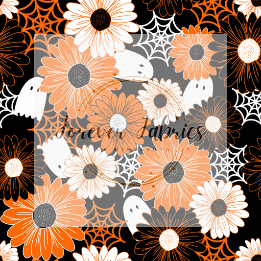 Halloween Floral | Preorder| By The Yard