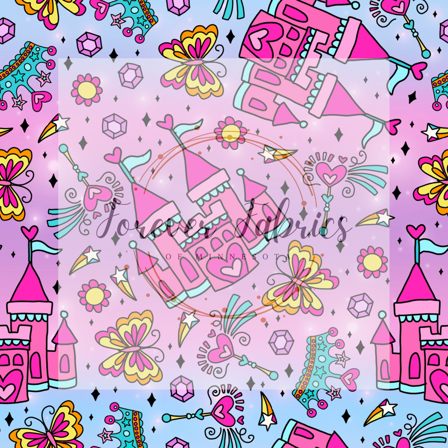 Princess . . . . . . . . . (BH/ 24)| Preorder | Fabric By The Yard