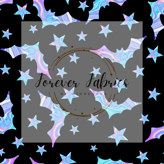 Holographic Bats | Preorder | By The Yard