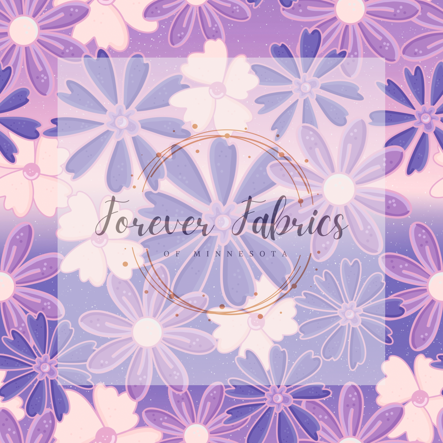 Ombre Floral Peach . . . . . . (BH/ 24)| Preorder | Fabric By The Yard