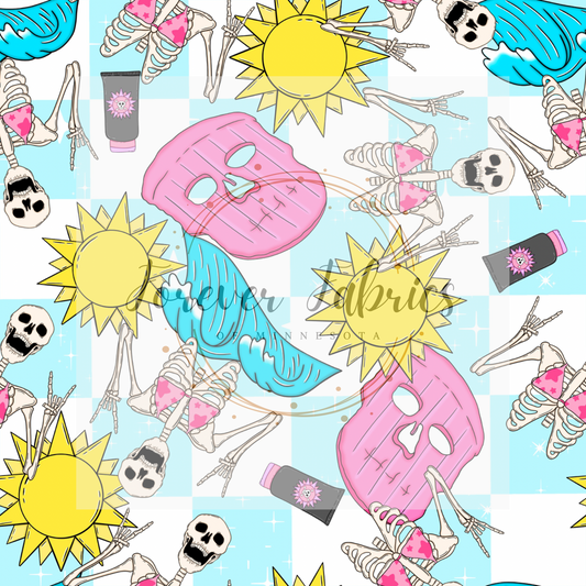 Spooky Summer . (BH/ 23) | Preorder | Fabric By The Yard