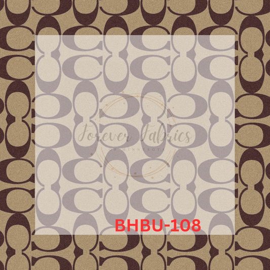 BHBU- 108 | Preorder | By The Yard