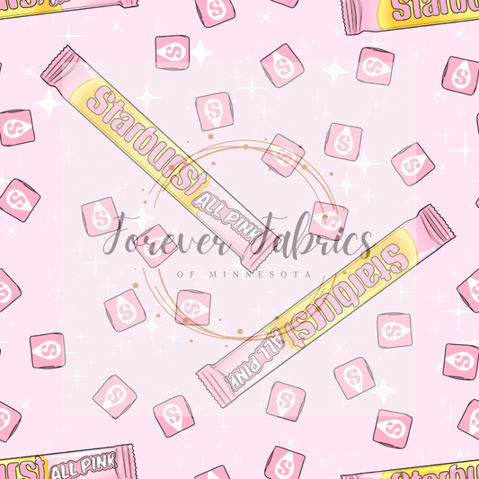 All Pink Starbursts . . . (BH/ 23). | Preorder | Fabric By The Yard