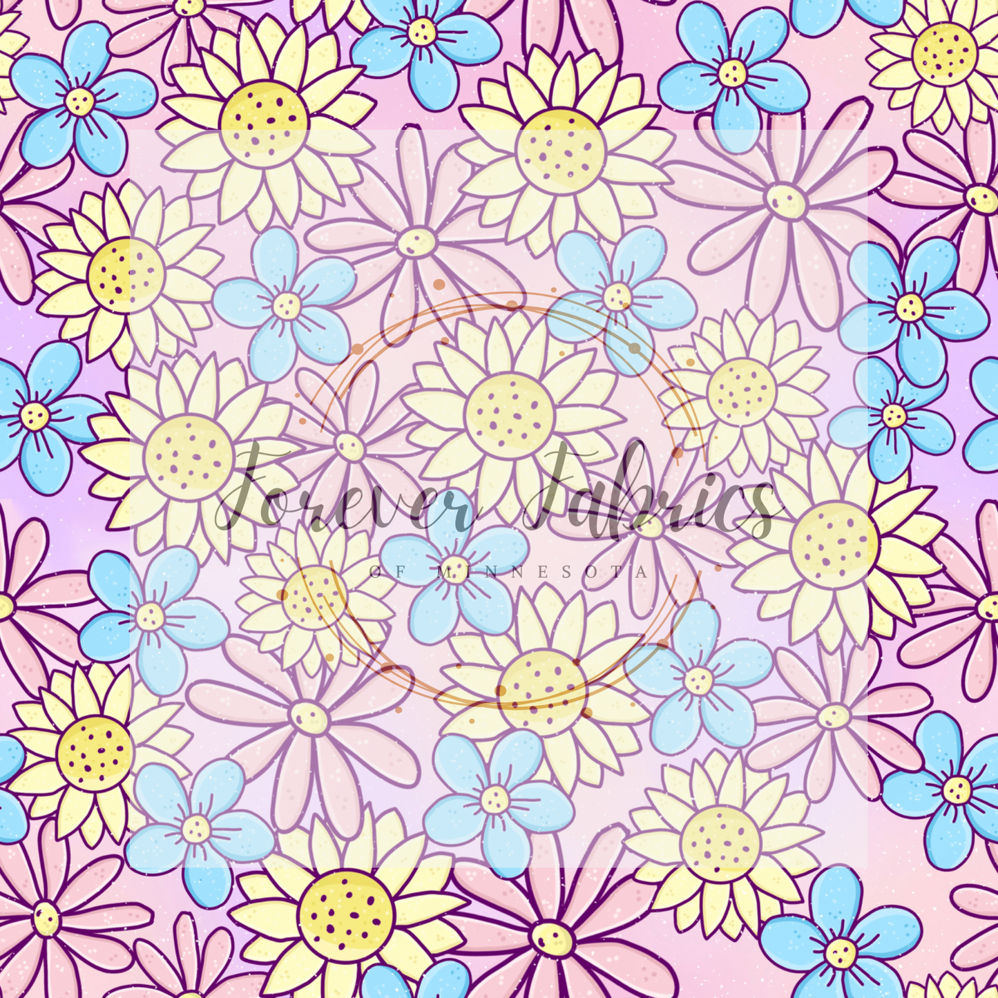 Spring Floral . . . . . (BH/ 24)| Preorder | Fabric By The Yard
