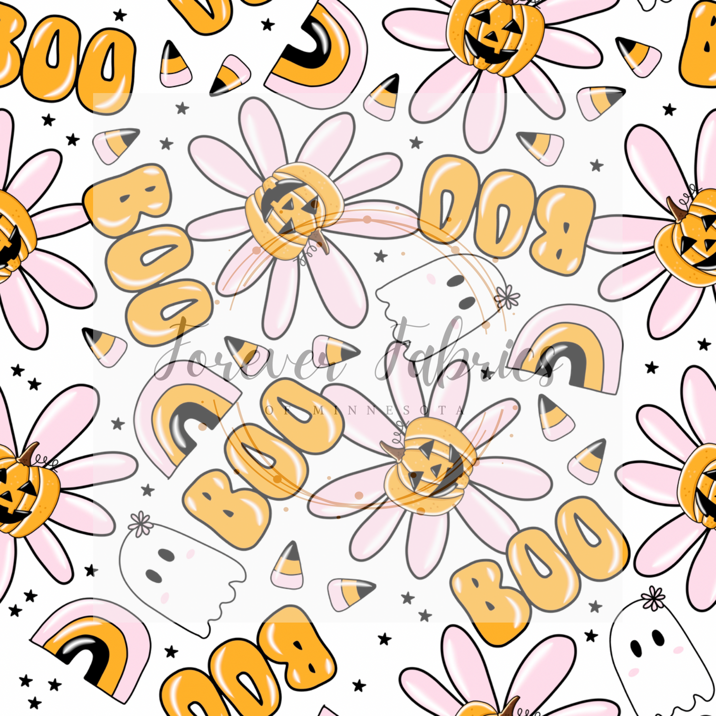 Pumpkin Boo (BH/ 24)| Preorder | Fabric By The Yard