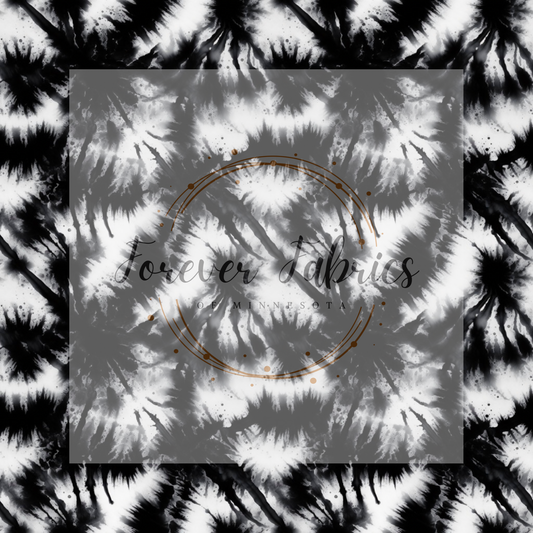 Black White TD . . . (BH/ 24)| Preorder | Fabric By The Yard