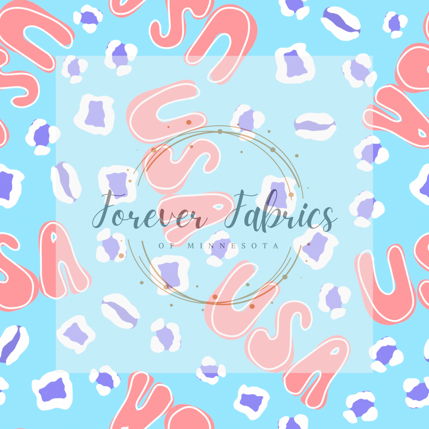 USA Pastel . . . . (BH/ 24)| Preorder | Fabric By The Yard