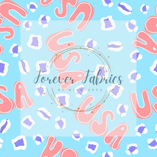 USA Pastel . . . . (BH/ 24)| Preorder | Fabric By The Yard