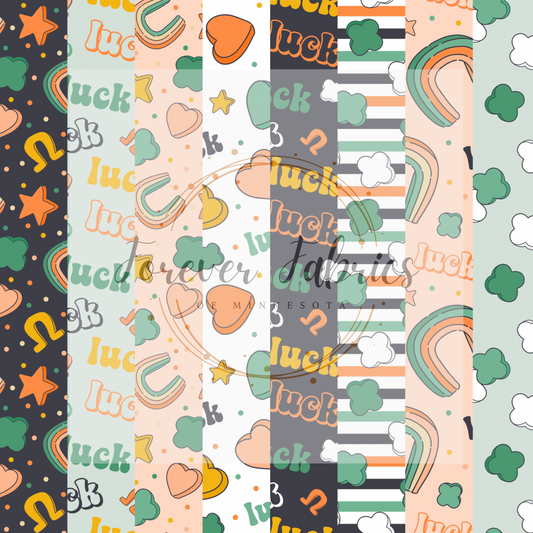 Vertical St. Patty’s. . . . (BH/ 24)| Preorder | Fabric By The Yard