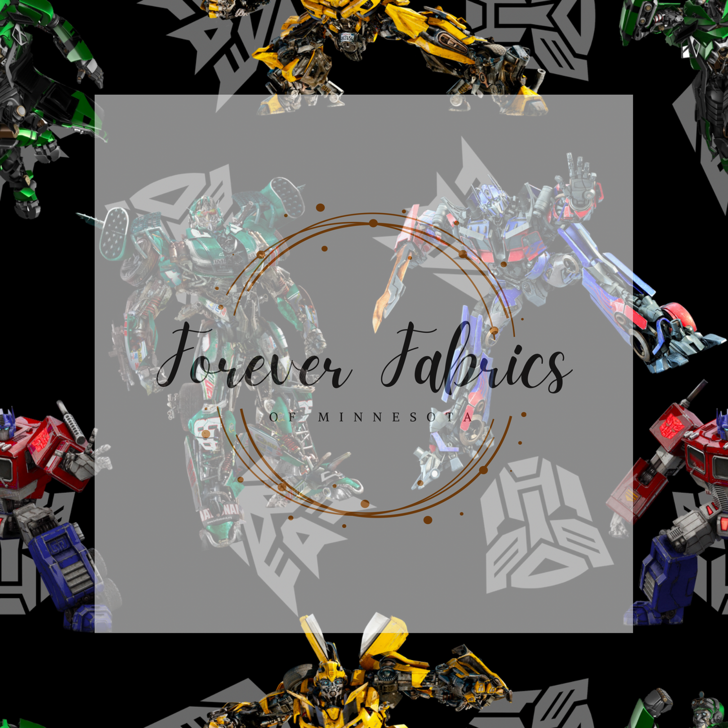 Transformers . . (BH/ 23). | Preorder | Fabric By The Yard
