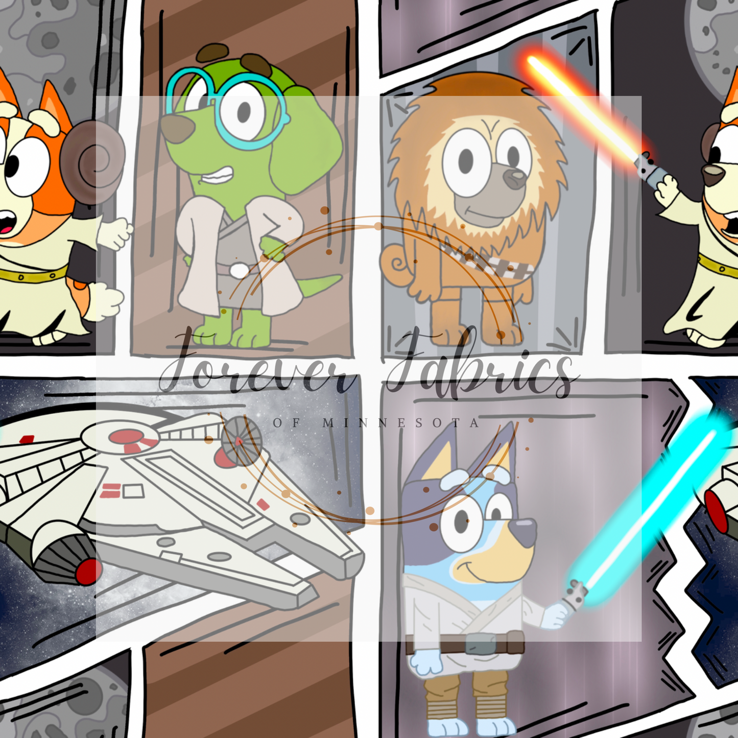 Star Comic . . . . . (BH/ 24)| Preorder | Fabric By The Yard