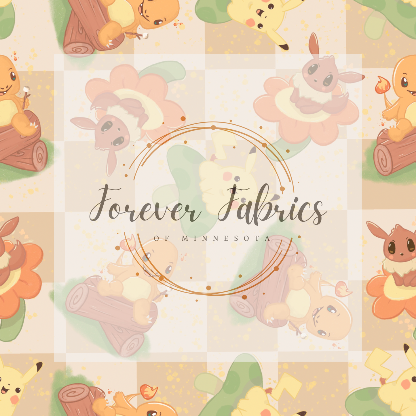 Collaga Pika . (BH/ 23). | Preorder | Fabric By The Yard