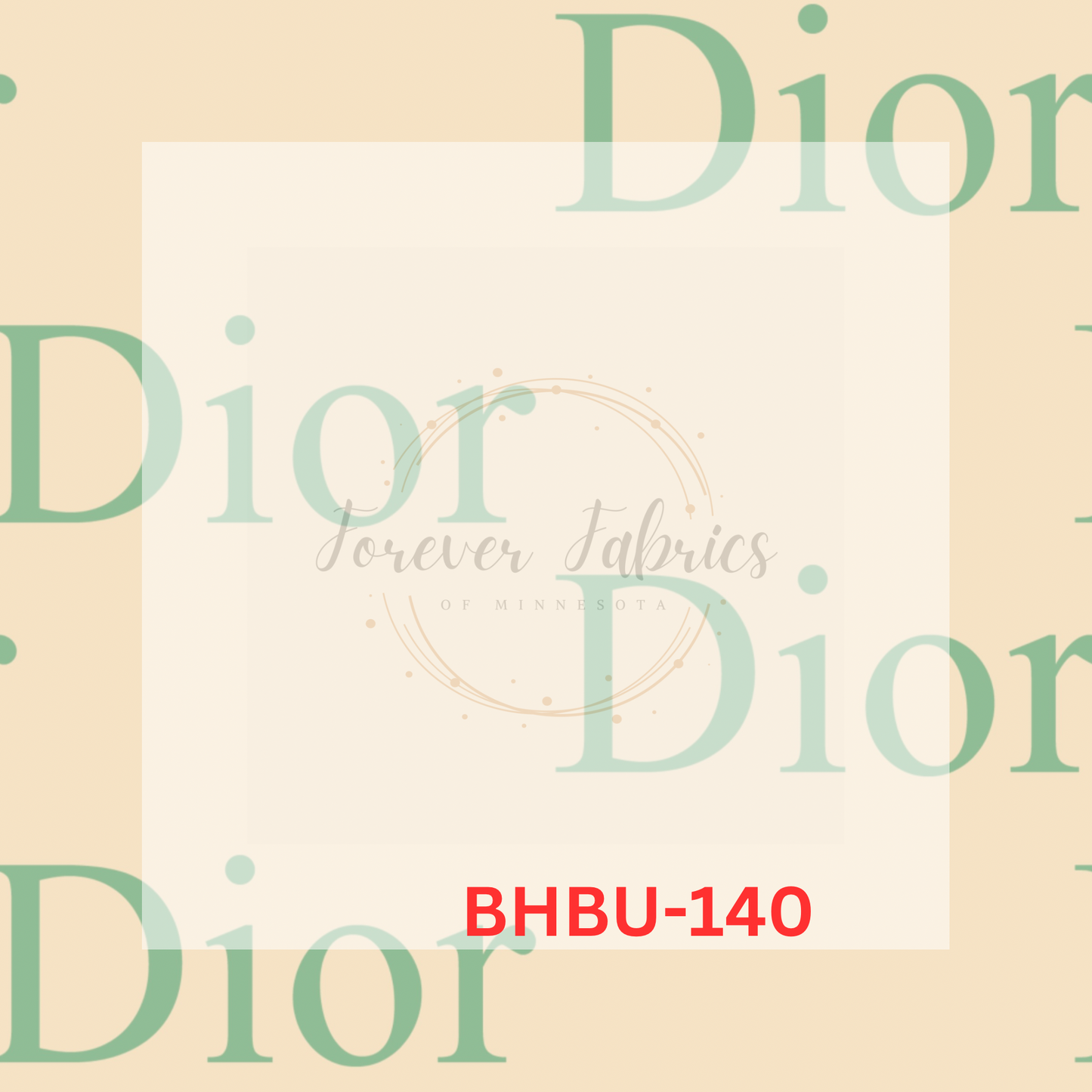 BHBU- 140 | Preorder | By The Yard