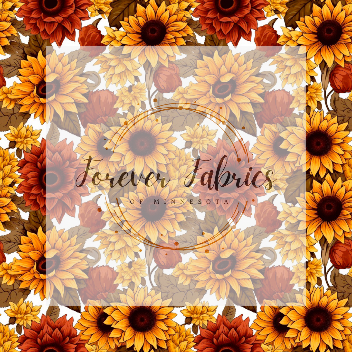 Sunflower   . (BH/ 23). | Preorder | Fabric By The Yard