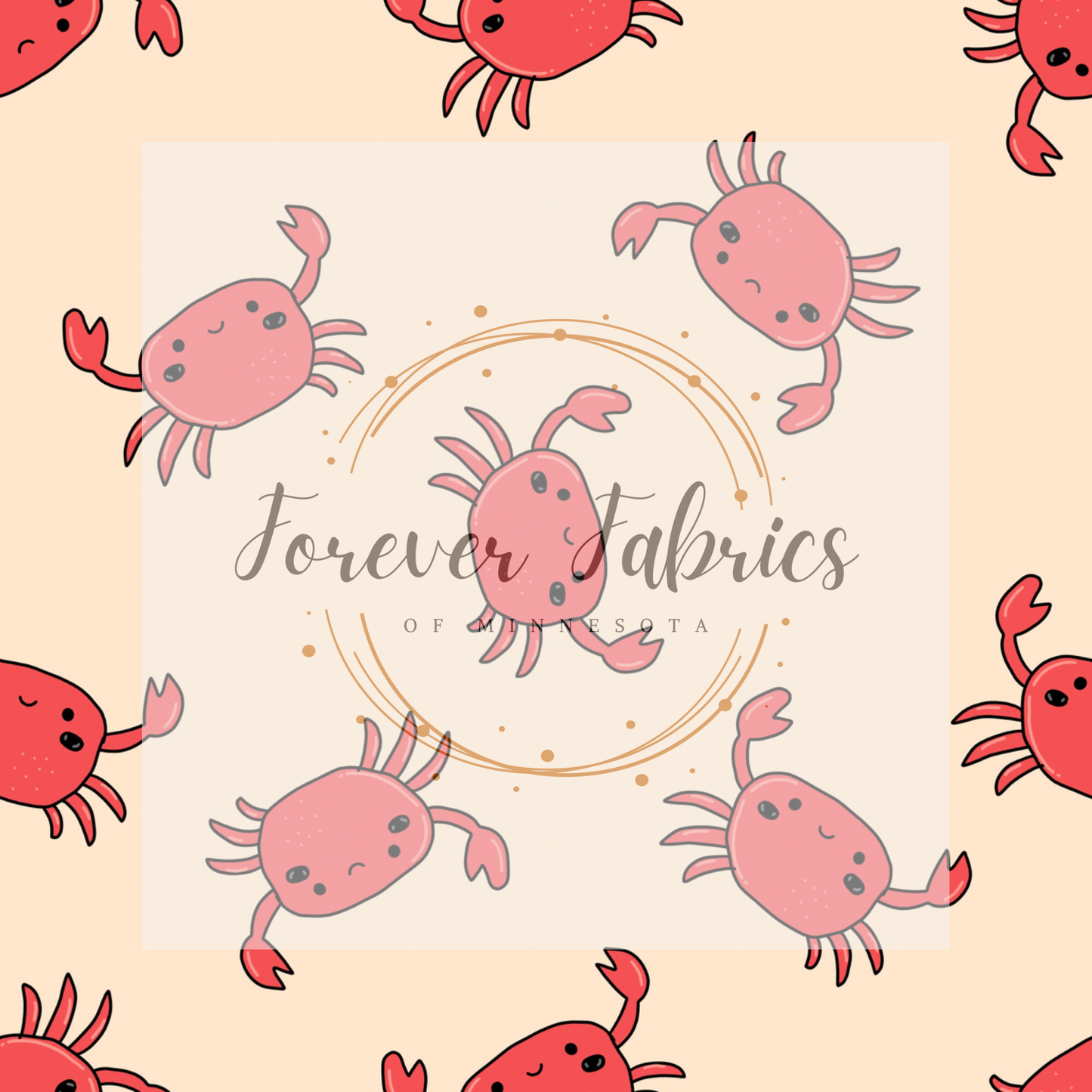Crabbies . . (BH/ 23) | Preorder | Fabric By The Yard