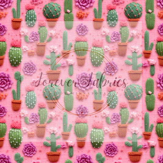 Cactus . . . (BH/ 24)| Preorder | Fabric By The Yard