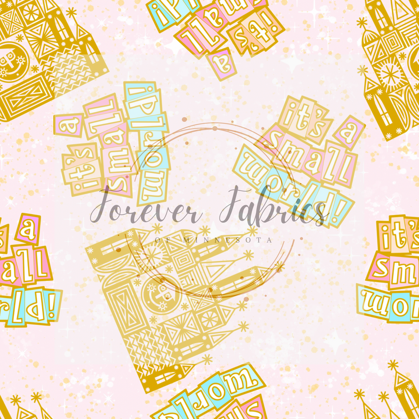 Small World . . (BH/ 22) | Preorder | Fabric By The Yard