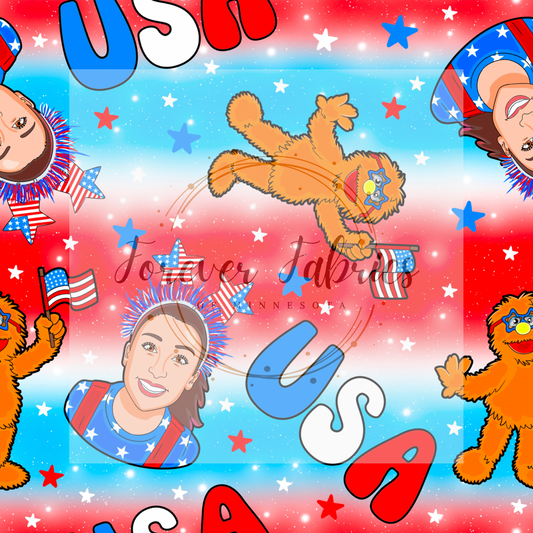 Ms.R 4th of July ( BH 4/24)| Preorder | Fabric By The Yard