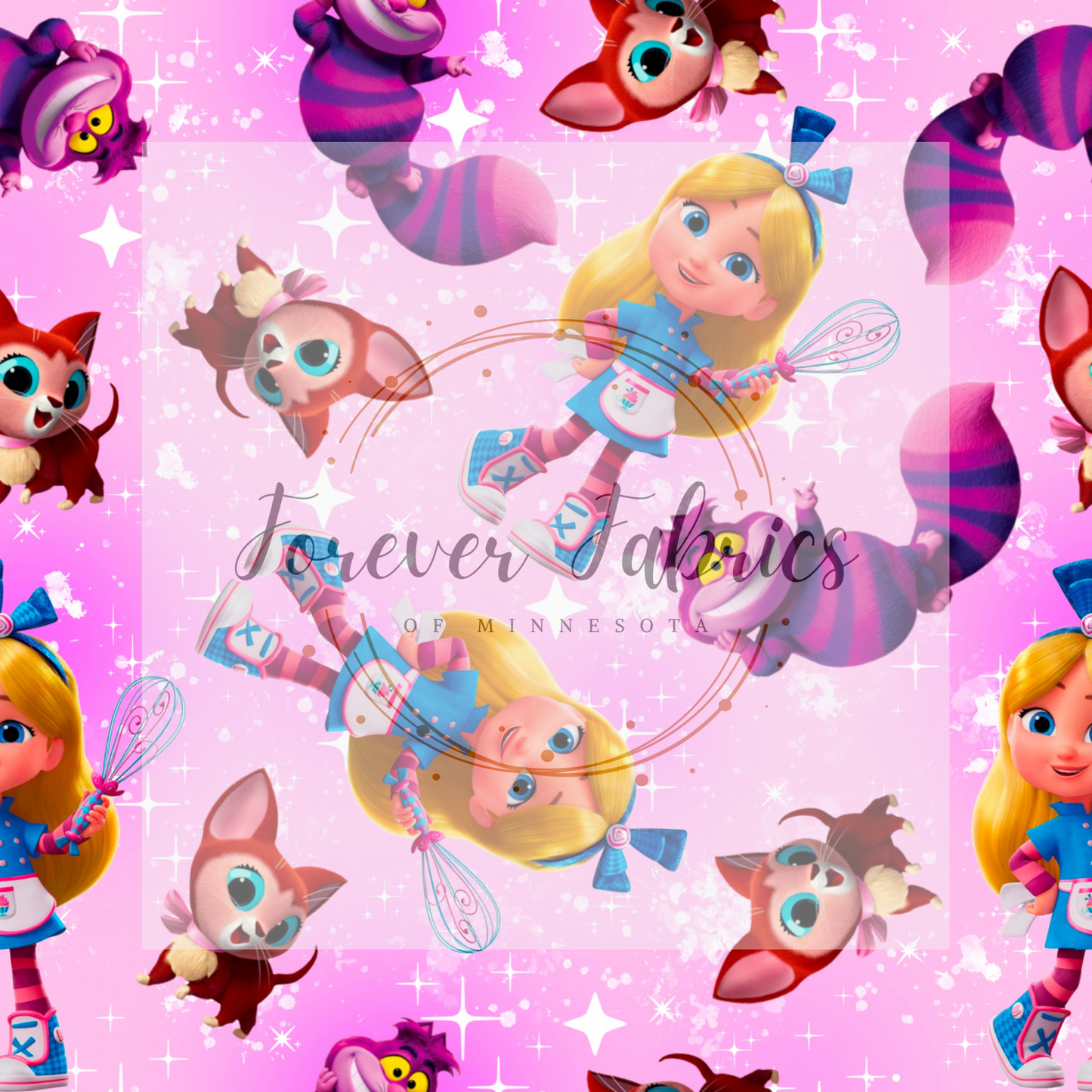 Alice’s Pals . (BH/ 22) | Preorder | Fabric By The Yard