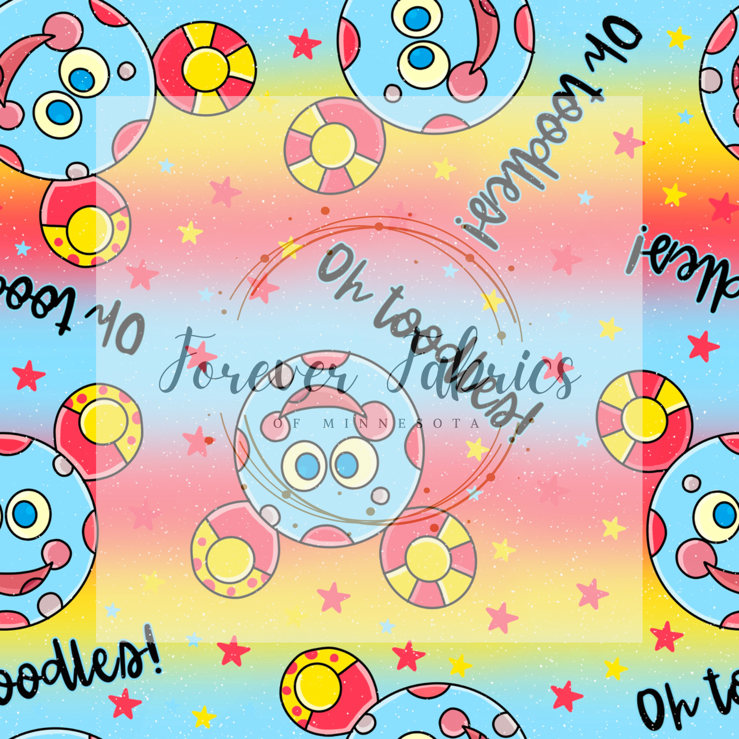 Toodles Ombre . . . . (BH/ 24)| Preorder | Fabric By The Yard